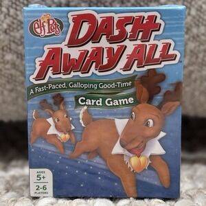 Dash Away All Elf On The Shelf Card Game Elf Pets Ages 5+ New Sealed